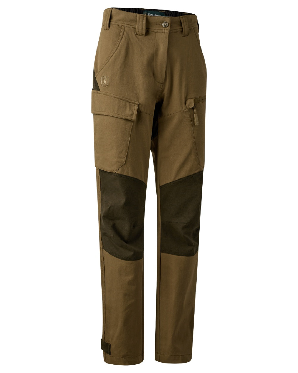 Deerhunter Lady Sarek Full Stretch Trousers for Women - Comfortable Outdoor Hiking Pants with Elastic Waistband - Perfect for Camping, Hunting & Adventure Activities