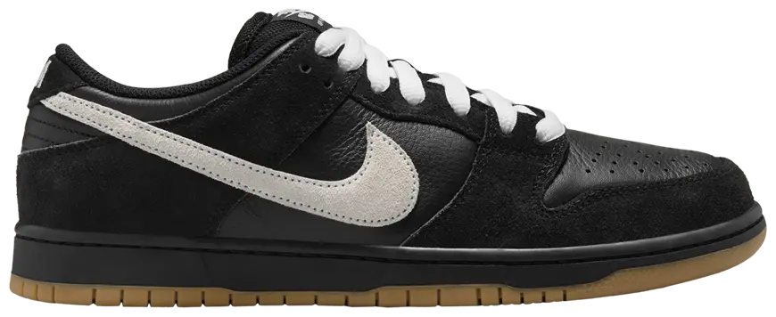 Nike SB Dunk Low Pro Sneakers - Black & White Skateboarding Shoes for Men & Women | Comfortable & Durable for Streetwear, Casual Wear & Skateboarding