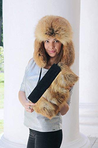 Luxury Fox Fur Evening Clutch Purse for Women - Elegant Handbag for Parties, Weddings & Special Occasions