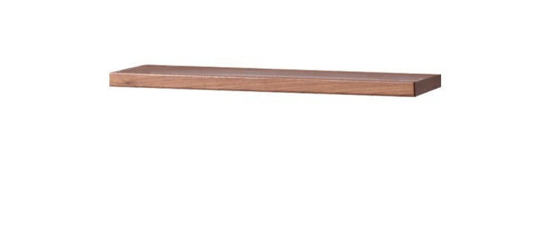 Solid Oak Wood Wall Shelf - Rustic Floating Shelf for Living Room, Bedroom, Kitchen Storage & Decor - Handmade Hanging Wall Rack for Home Organization