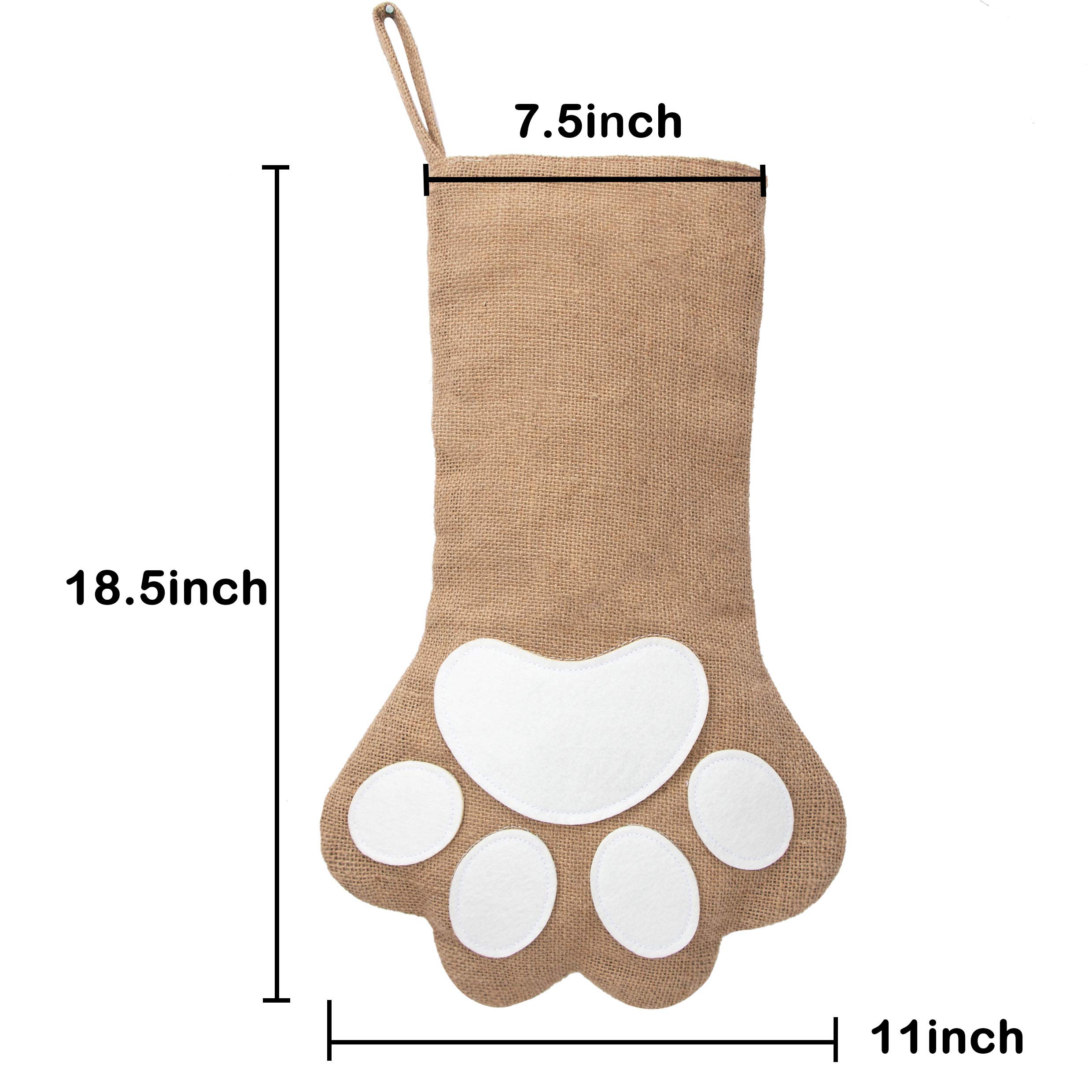 GEX 5-Pack Large Christmas Stockings - 18.5