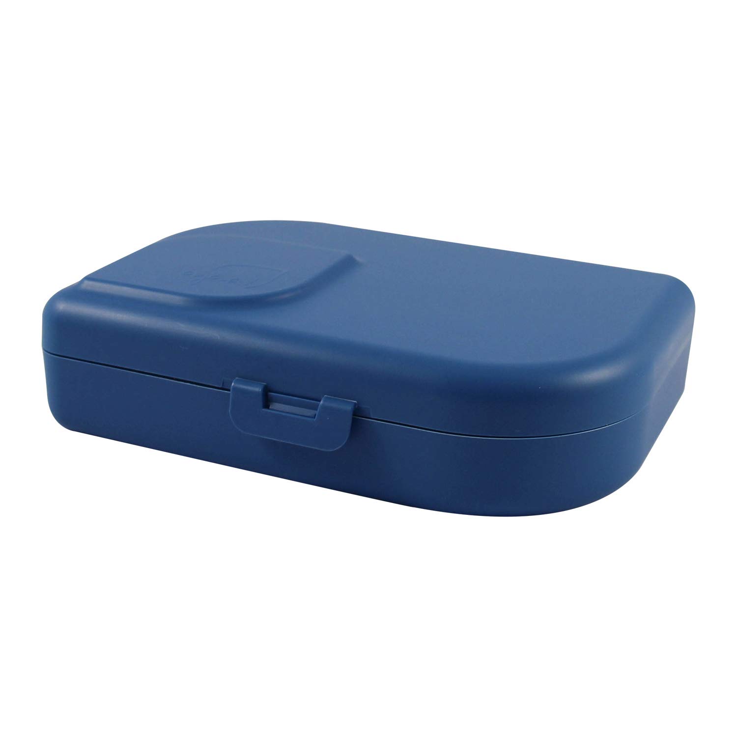 Ajaa! Organic Lunch Box - Eco-Friendly Reusable Food Container Made with Renewable Materials, BPA-Free, Melamine-Free, Plastic-Free (Blue) - Perfect for School, Office, Picnics & Meal Prep