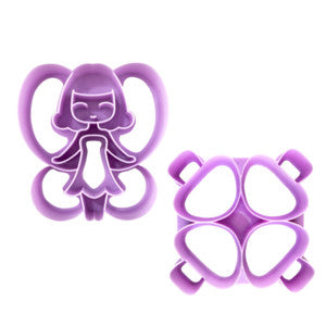 Fairy Sandwich Cutters Set of 2 - Fun Shaped Lunch Box Cutters for Kids - Perfect for School Lunches, Picnics & Party Snacks
