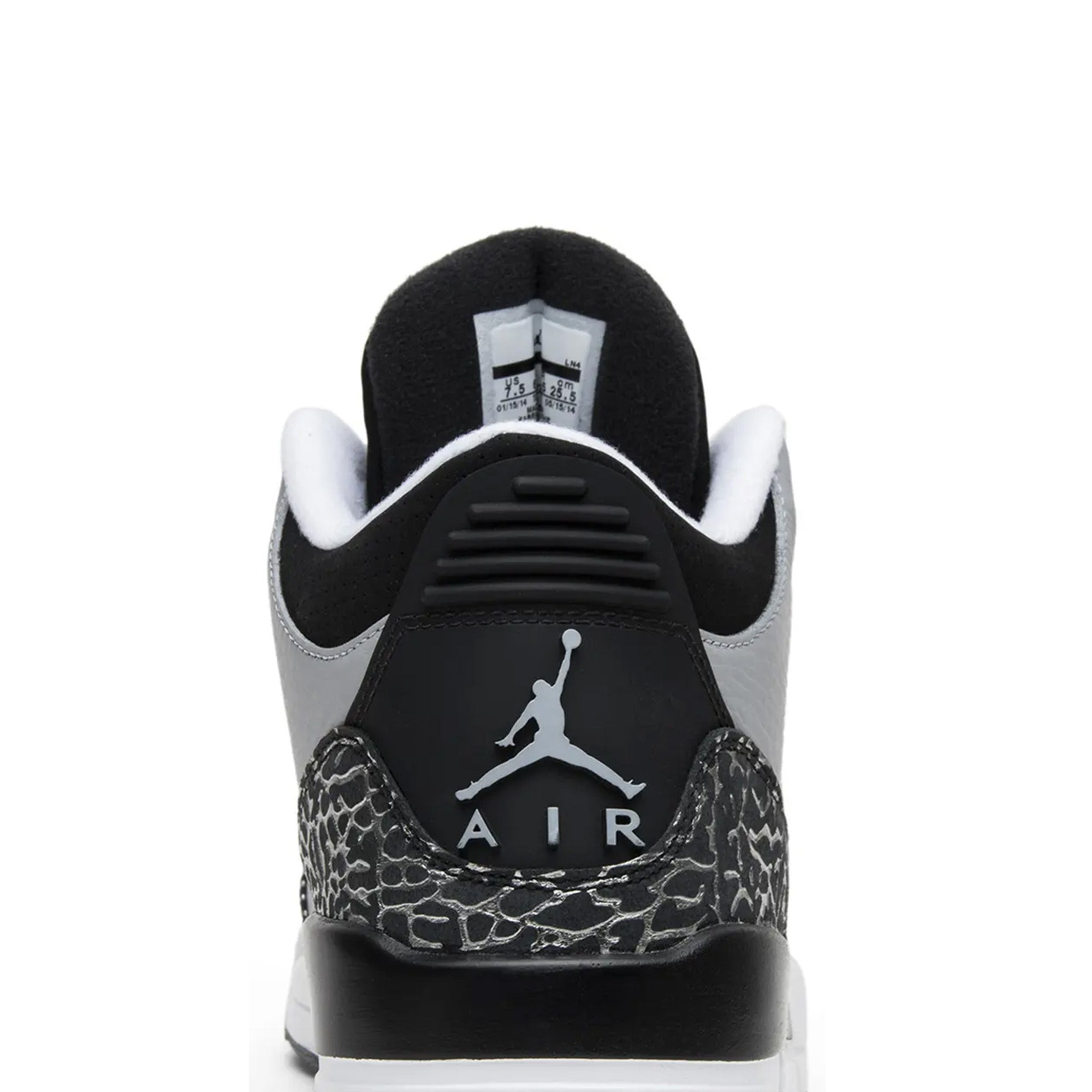 Air Jordan 3 Retro 'Wolf Grey' Sneakers (2014) - Men's Basketball Shoes for Casual Wear & Street Style