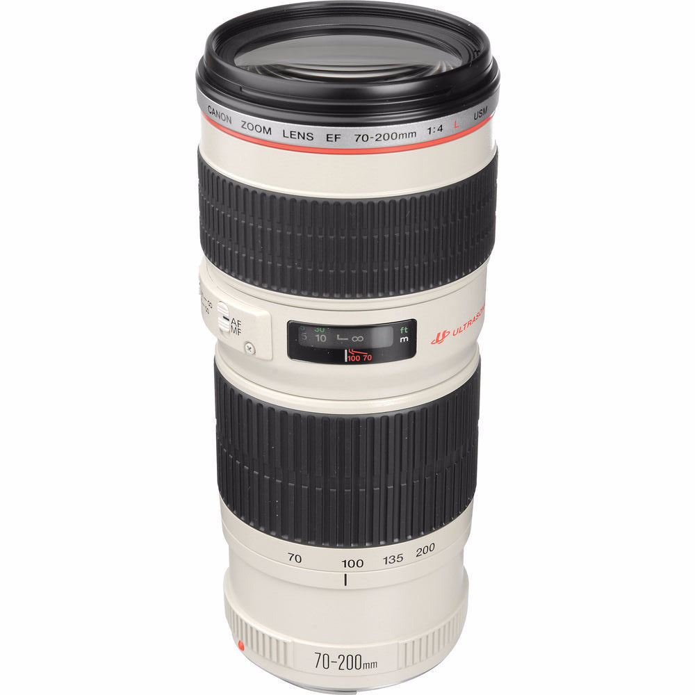 Canon EF 70-200mm f/4L USM Telephoto Zoom Lens for Portrait, Sports & Wildlife Photography - Professional DSLR Camera Lens for Travel & Outdoor Shooting