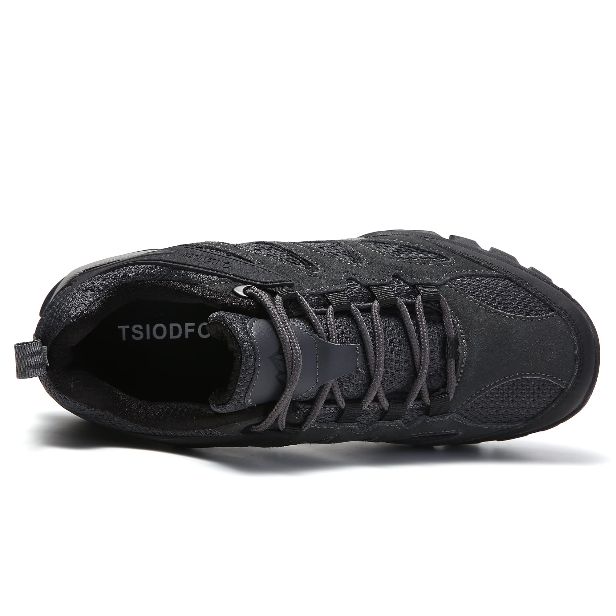 Wanhee Men's Trail Hiking Shoes - Lightweight Waterproof Outdoor Trekking Sneakers for Mountain Climbing & Camping Adventures