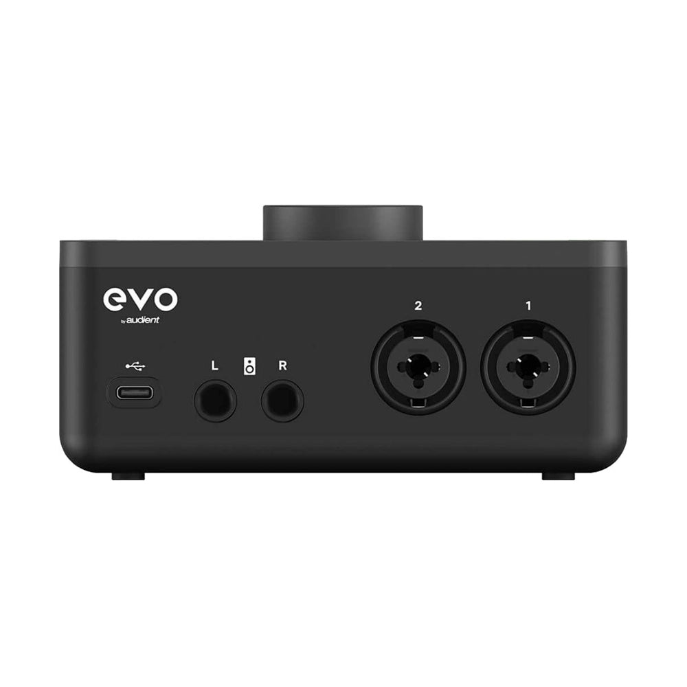 Audient Evo 4 USB Audio Interface - Professional Recording Studio Equipment for Music Production, Podcasting & Streaming | Perfect for Home Studios & Content Creators