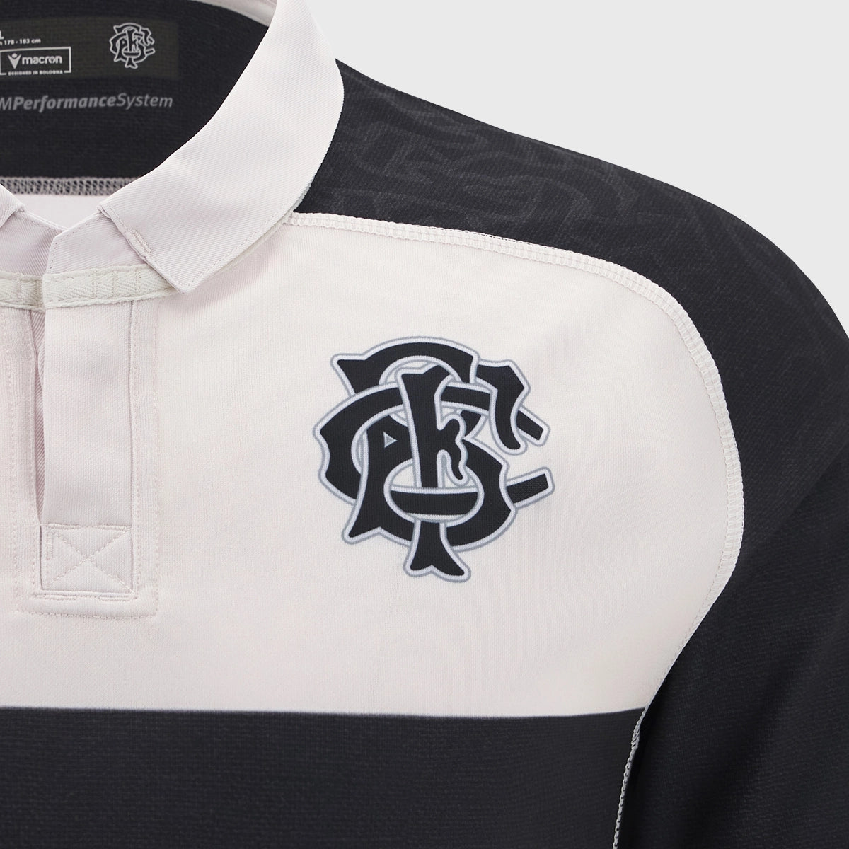 Macron Barbarians Kids Replica Rugby Jersey 2025 - Authentic Youth Rugby Shirt for Match Day & Fan Support