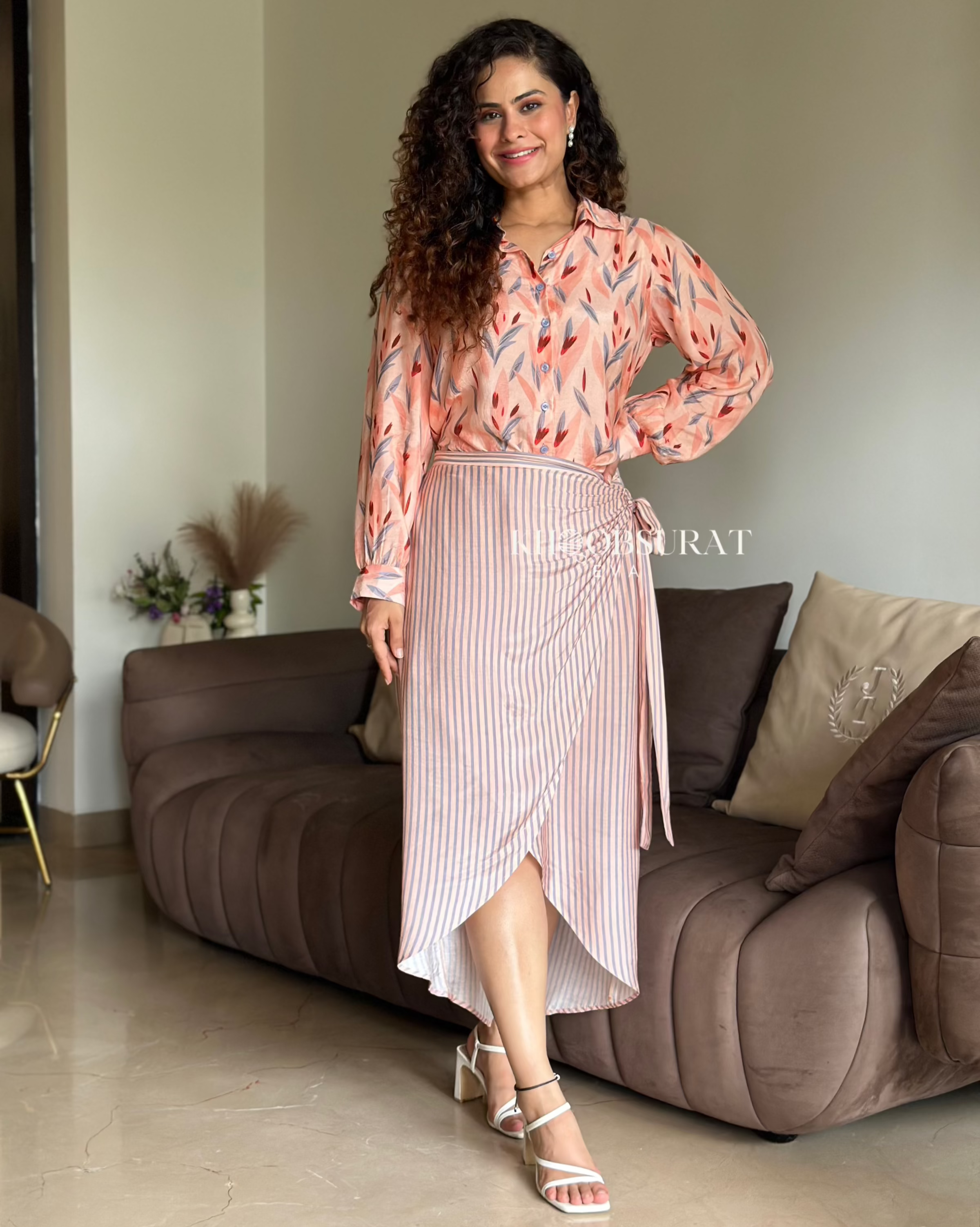 Stylish Indo-Western Coord Set for Women | Trendy Ethnic Fusion Outfit | Perfect for Parties, Weddings & Festive Occasions