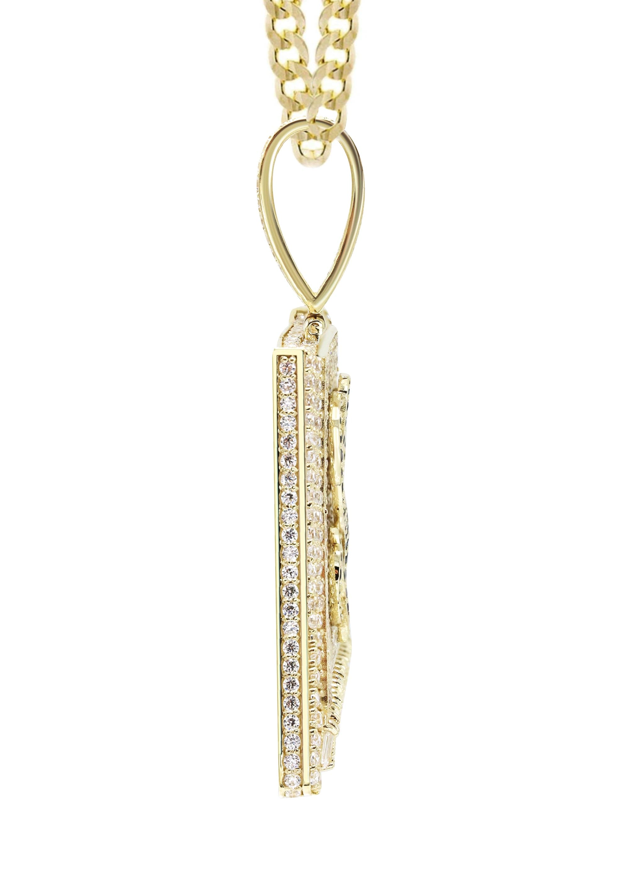 10K Yellow Gold Money Bag Pendant Necklace - 20 Grams | Elegant Jewelry Gift for Women, Perfect for Parties, Anniversaries & Special Occasions