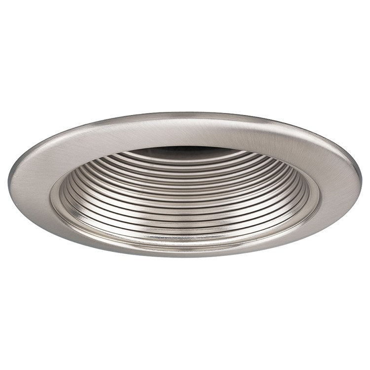4 Step Baffle Recessed Light Trim - Energy Efficient LED Downlight for Modern Home & Office Lighting - Perfect for Living Rooms, Kitchens, and Hallways
