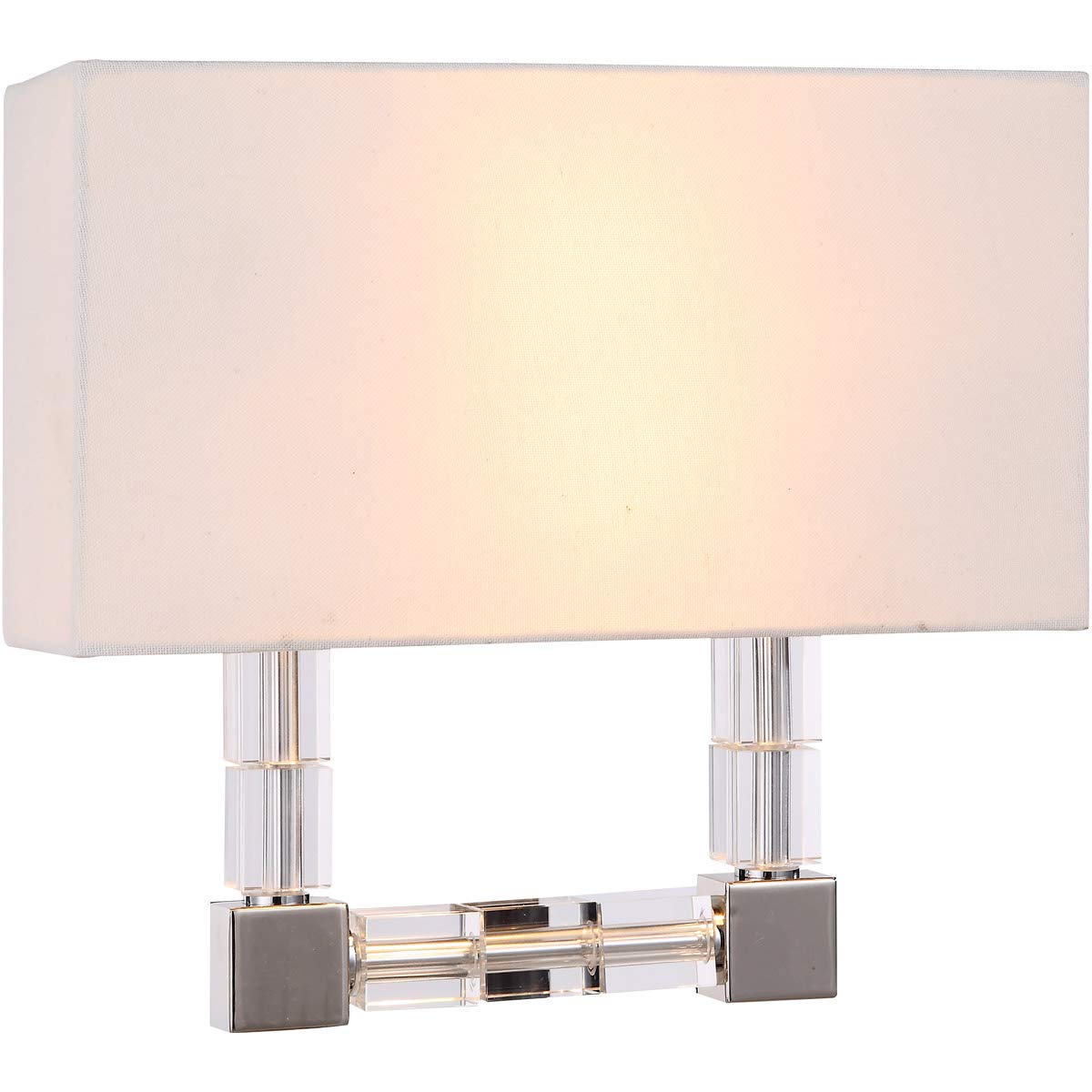 Polished Nickel 2-Light Wall Sconces with E12 Bulb Base - 13