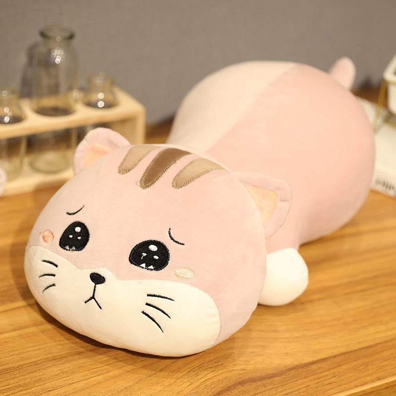 Whiskerkins: Giant Chubby Cat Plush Toy - Extra Large Soft Stuffed Animal for Kids & Adults - Perfect for Cuddling, Gifts, and Home Decor