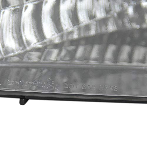 92-96 Ford F150 F250 F350 Bronco Chrome Clear Lens Headlights + Bumper + Corner Lamps - Upgrade Your Truck's Lighting for Night Driving & Off-Road Adventures