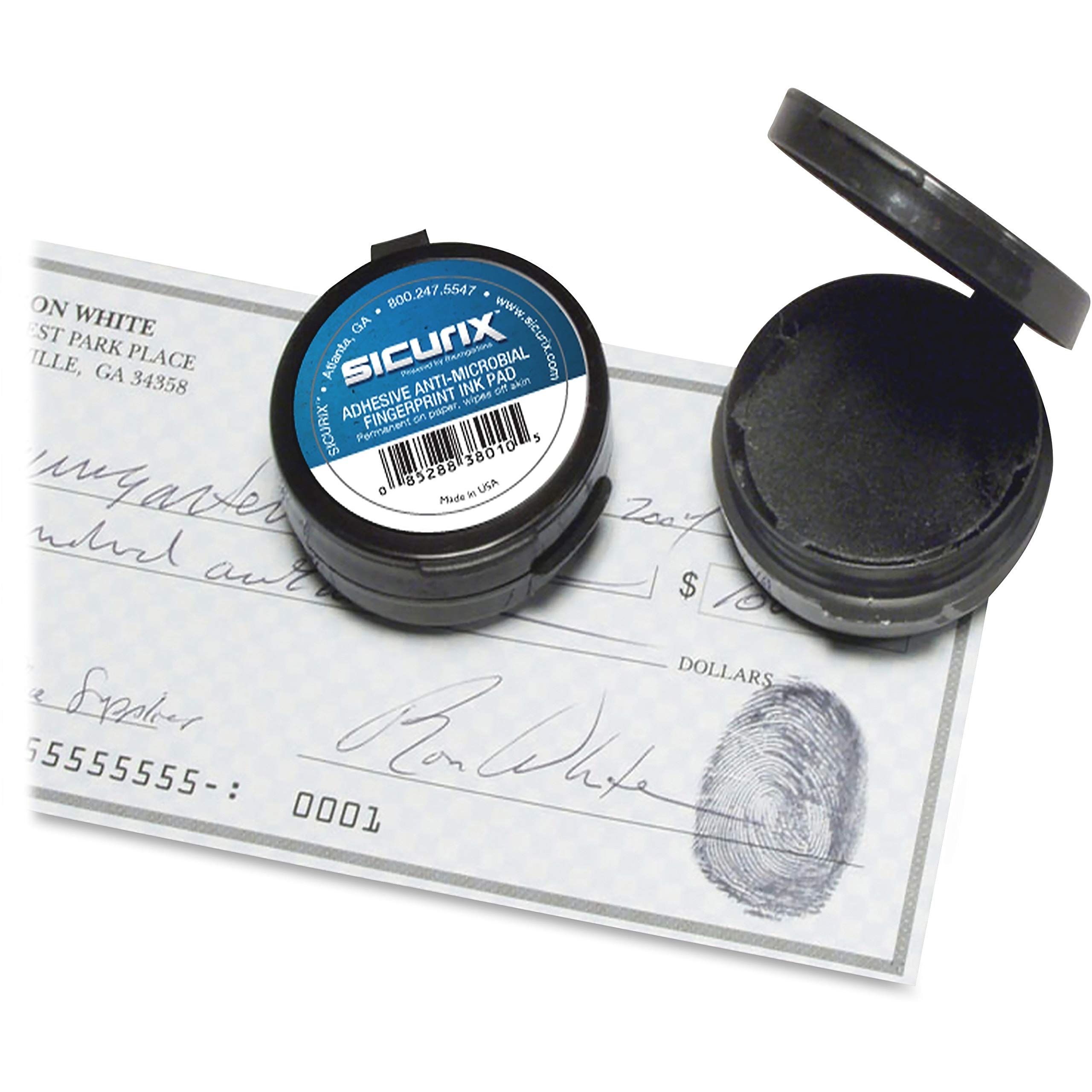 Premium Fingerprint Ink Pads for Home & Office Use - Non-Toxic, Washable Ink for Fingerprinting, Crafts, and DIY Projects