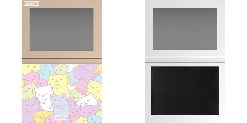 Custom Extra Large Magnetic Z Palette for Makeup - Perfect for Organizing Eyeshadows, Blushes & Cosmetics On-The-Go