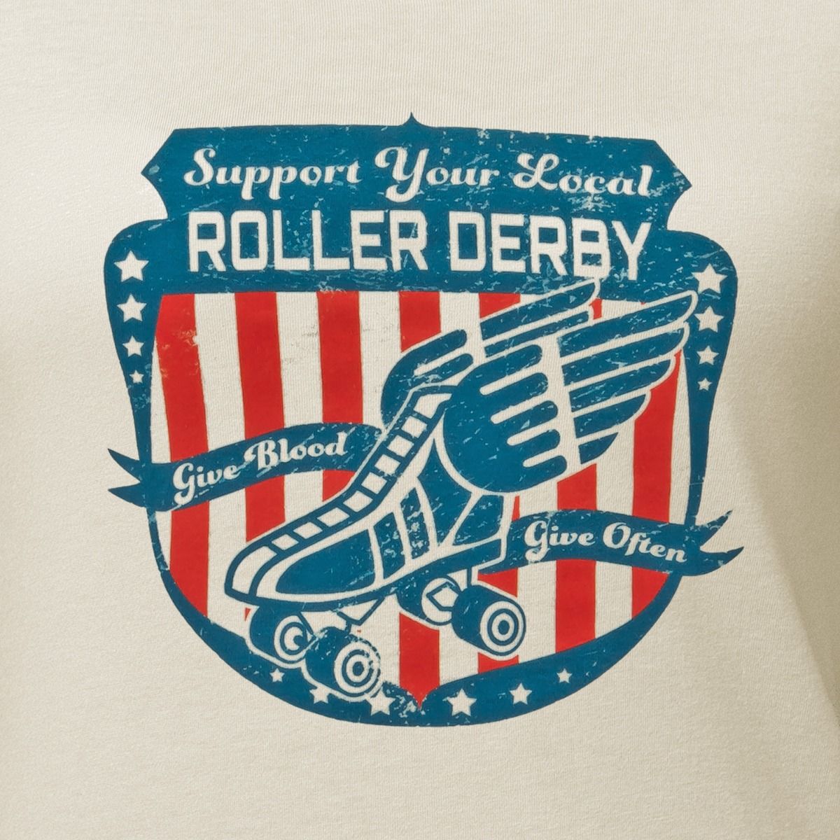 Roller Derby Women's Classic Cut T-Shirts - Soft Cotton Tees for Casual Wear, Sports & Everyday Comfort