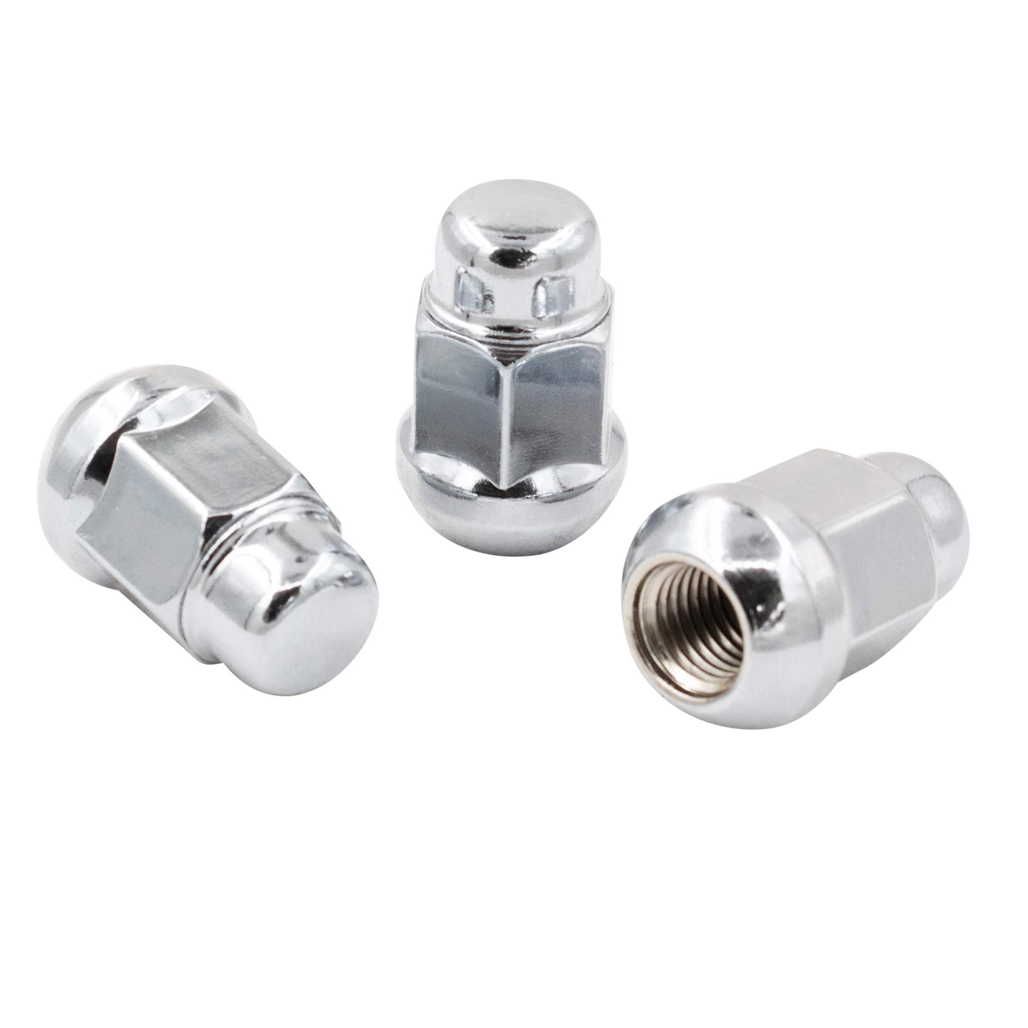 **12x1.5 OEM Ball Seat Lug Nuts Set of 20 - Compatible with 2016-2023 Honda HR-V (90381-SV7-A01) & 1998-2014 Honda Accord (611-138) - Durable Wheel Accessories for Secure Tire Installation & Road Safety**