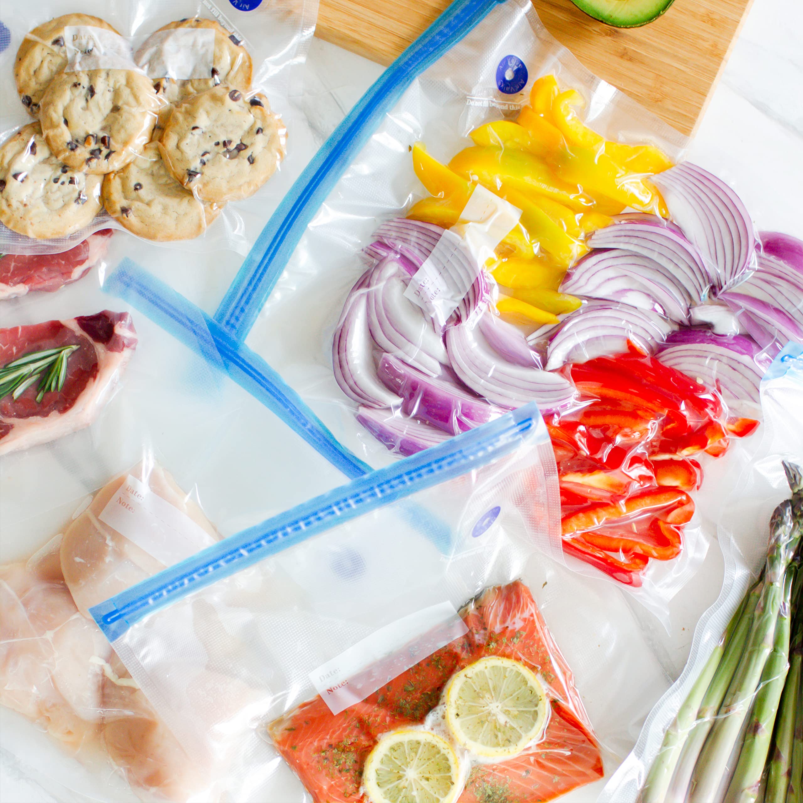 Reusable BPA-Free Sous Vide Bags (20 Pack) - 11