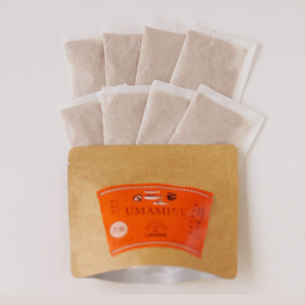 Premium Japanese Awase Dashi Soup Stock Packets (10g x 8) - MSG-Free, Authentic Umami Flavor for Miso Soup, Noodle Broth & Japanese Cooking