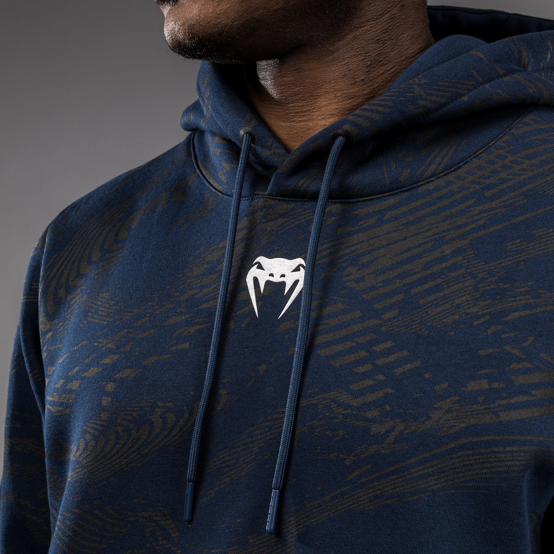 Venum UFC Fusion Fight Week Men's Pullover Hoodie - Oceanic Blue | MMA Training, Gym Workout & Casual Streetwear