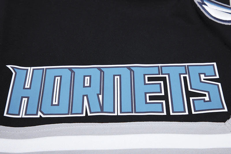 Pro Standard Charlotte Hornets Classic Chenille Shorts BCH351798 - Black NBA Basketball Fan Apparel for Men & Women - Perfect for Games, Parties & Casual Wear