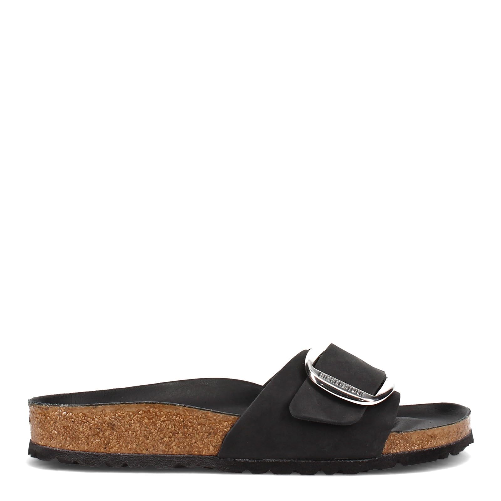 Birkenstock Women's Madrid Big Buckle Sandals | Comfortable Leather Slides for Women | Perfect for Casual Outfits, Beach & Summer Walking