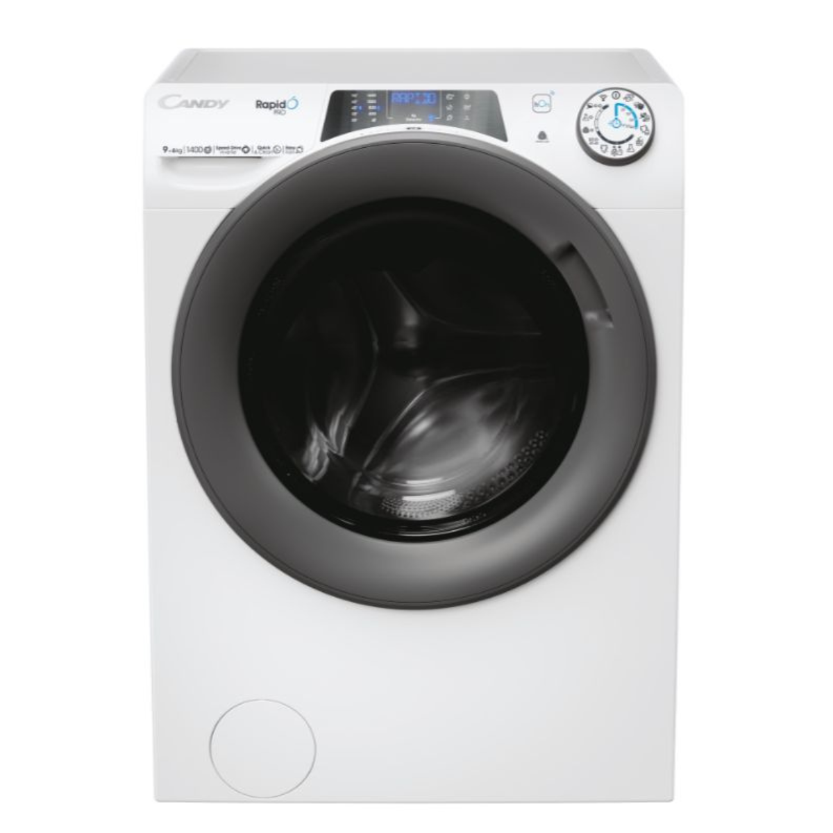 CANDY Gold Series RPW4966BWMR 9kg 1400 RPM 2-in-1 Washer Dryer Combo - Perfect for Apartments & Small Homes