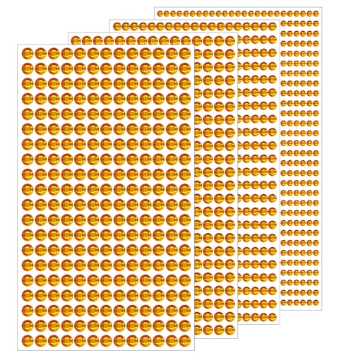 1799pcs-3/4/5/6mm-gold