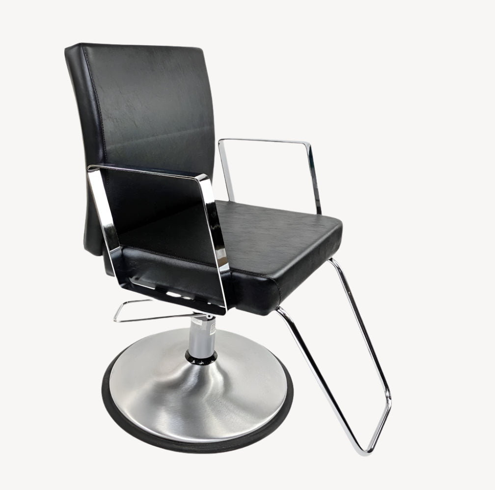 BELVEDERE Willow All Purpose Salon Chair - Professional Styling & Beauty Salon Furniture for Hairdressers, Barbers & Makeup Artists - Perfect for Salons, Spas & Home Use