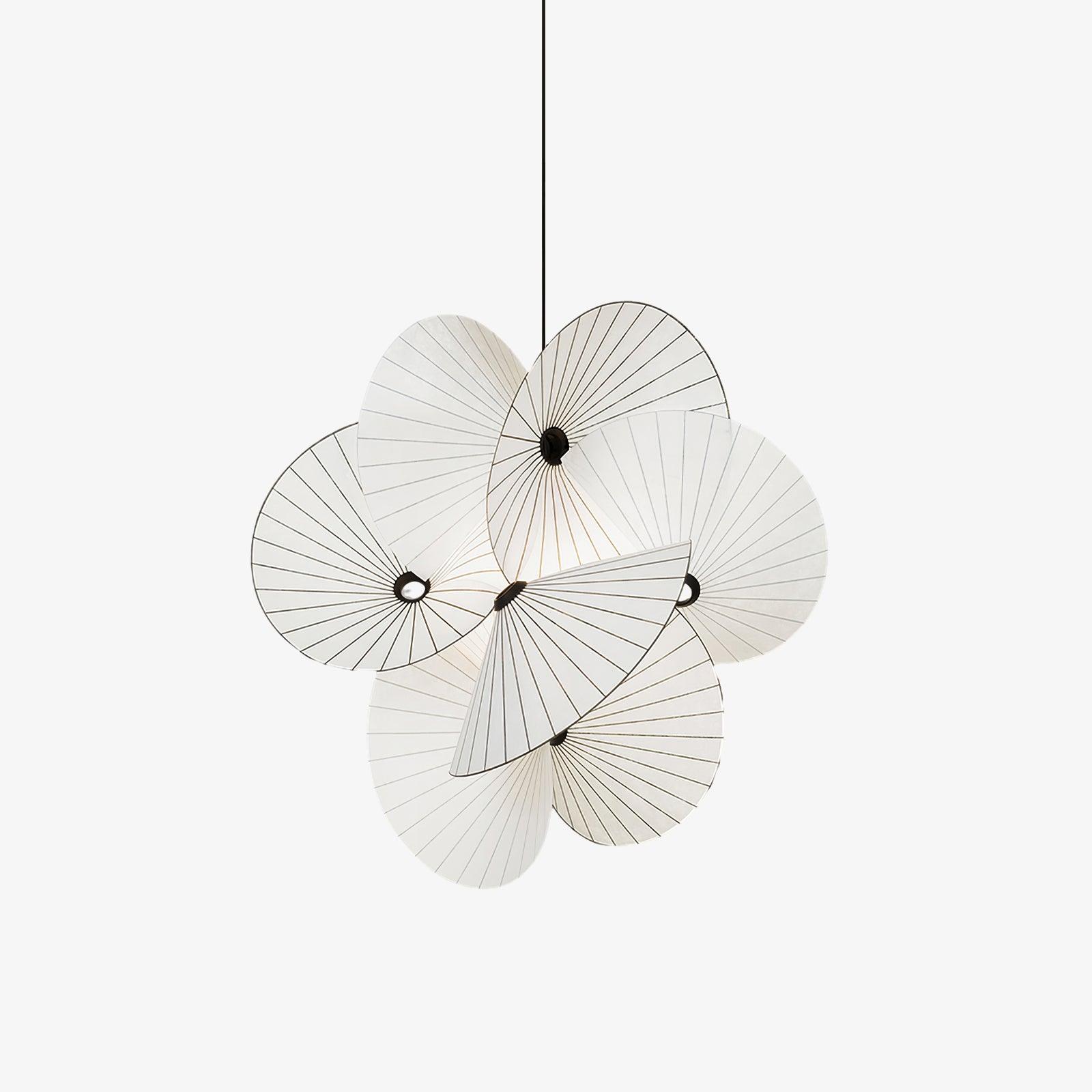 Vintage Cory Scalloped Pendant Light - Elegant Floral Glass Shade with Brass Finish for Dining Room, Kitchen Island or Bedroom Lighting Decor