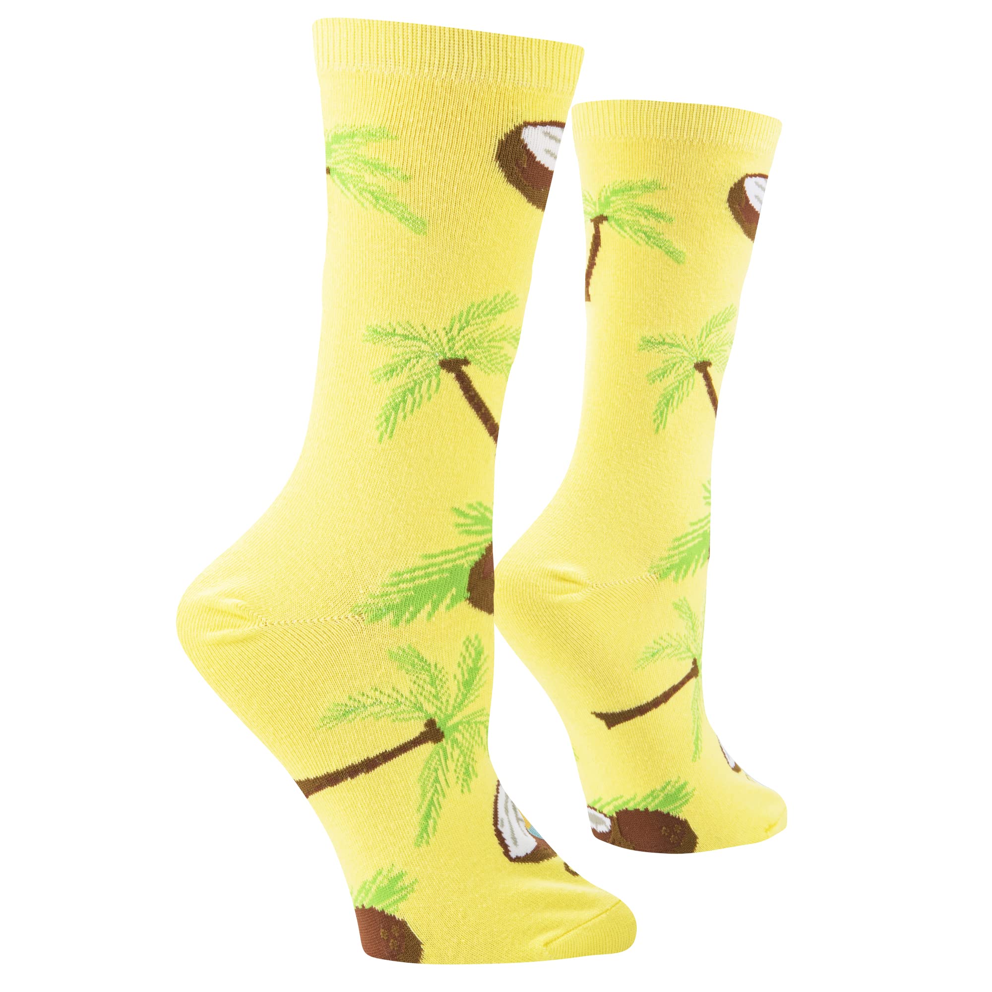 Fun Fruit Print Crew Socks for Women - Casual & Work Wear