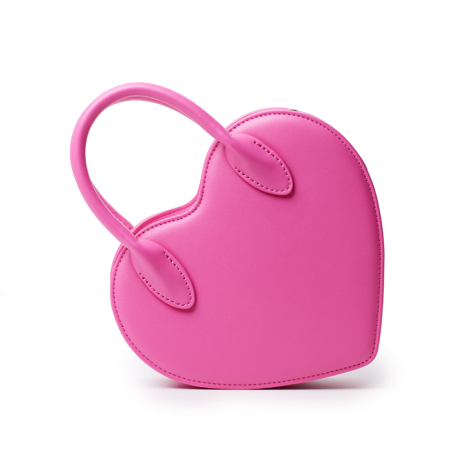 Pink Heart-Shaped Crossbody Bag for Women - Stylish & Trendy Shoulder Purse for Date Night, Party, and Everyday Use