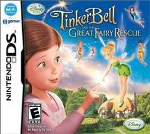 Tinker Bell & The Great Fairy Rescue Nintendo DS Game - Adventure & Fantasy for Kids - Perfect for Family Game Nights & Disney Fans