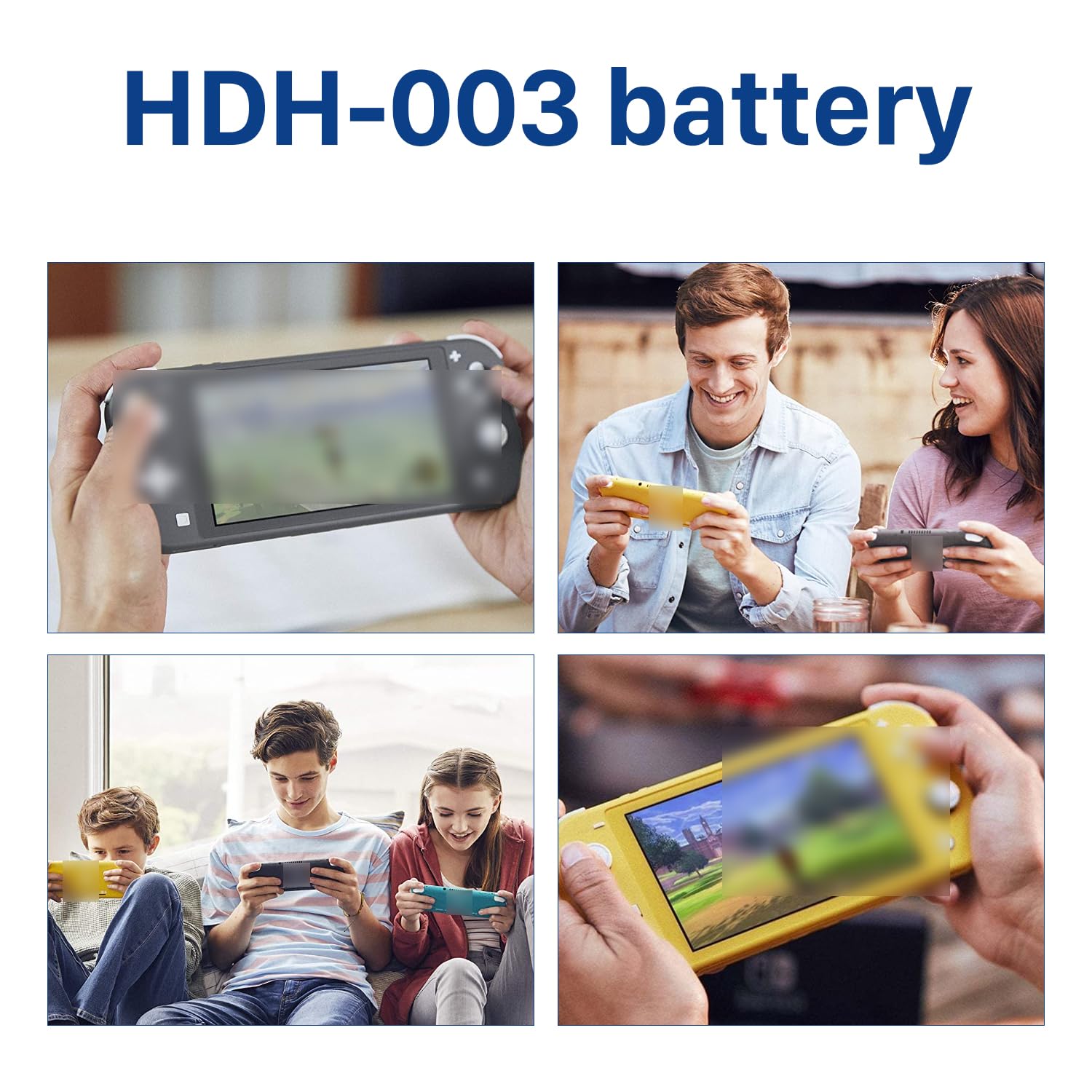 2024 Upgraded 4680mAh 0 Cycle Replacement Battery for Nintendo Switch Lite (HDH-001/HDH-003) with Professional Tool Kit - Perfect for Gaming On-The-Go & Extended Play Sessions