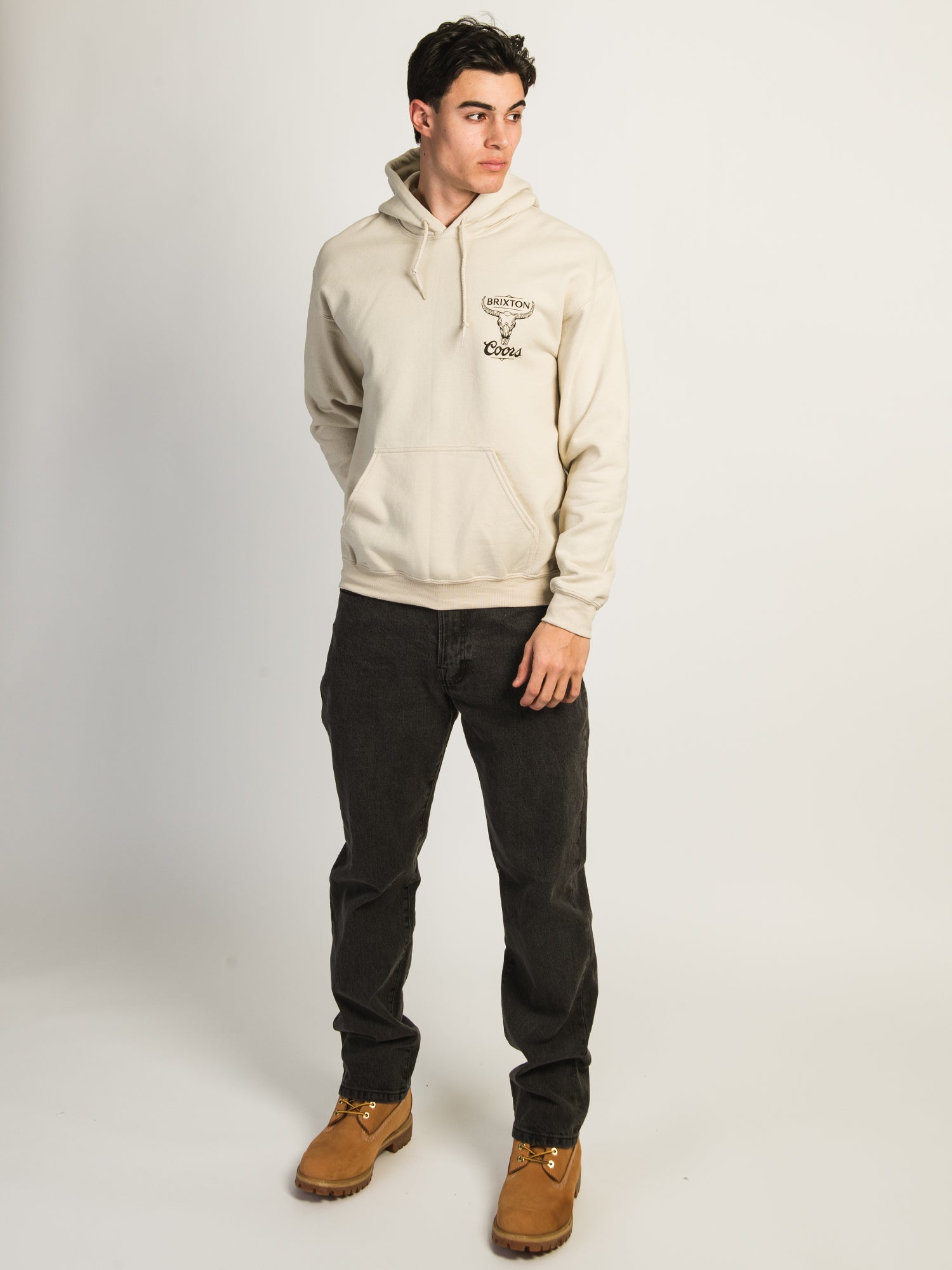 Brixton Coors Round Up Hoodie - Men's & Women's Pullover Sweatshirt for Casual Wear & Outdoor Activities