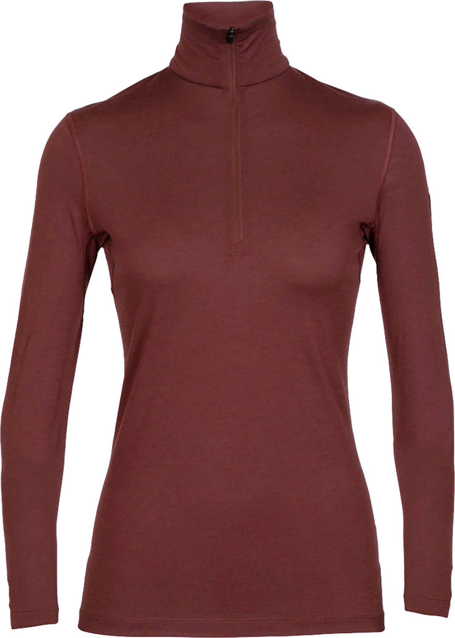 200 Oasis Women's Long Sleeve Half Zip Pullover - Comfortable Thermal Knit Top for Outdoor Hiking, Casual Wear & Winter Layering
