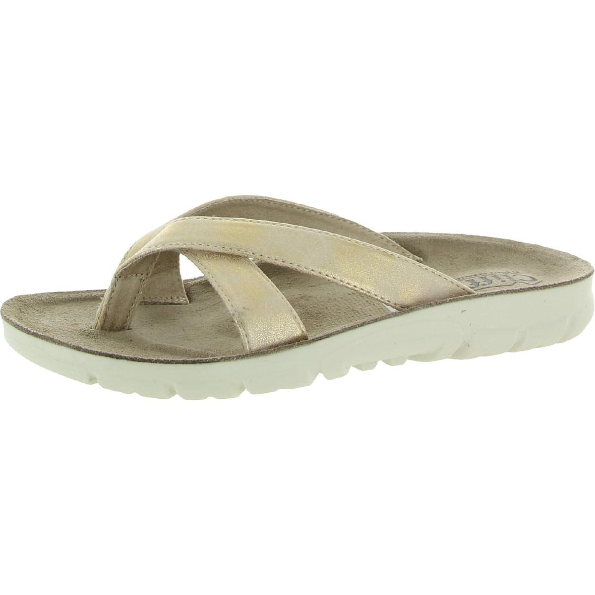 White Mountain Women's Flat Sandal - Best for Beach & Summer