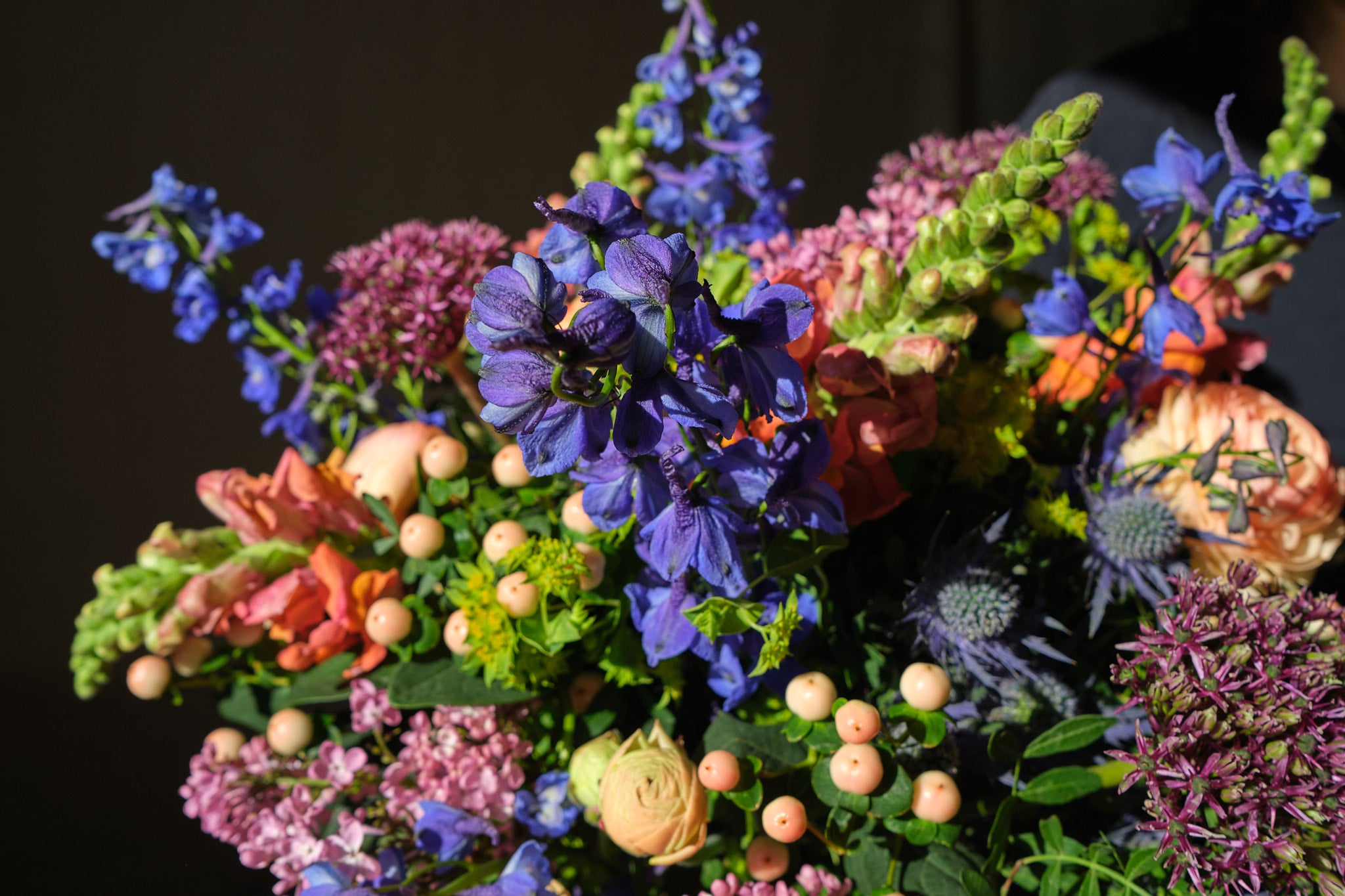 The Vibrant Bunch - Premium Artificial Silk Flowers Bouquet for Home Decor, Wedding Centerpieces & Party Arrangements | Perfect for Living Room, Dining Table, Office Desk & Event Decorations