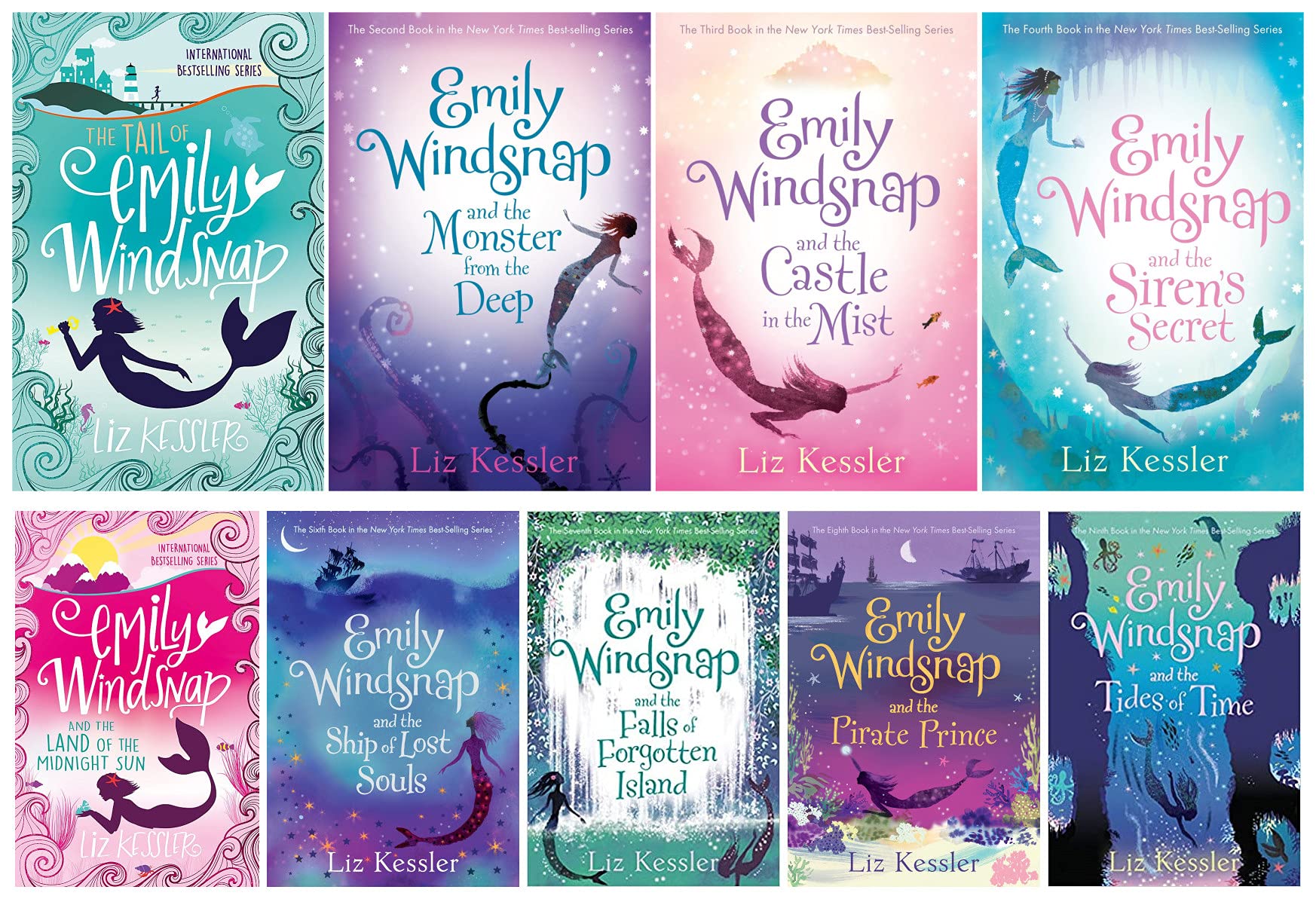 Emily Windsnap Complete Book Series (9 Books) - Fantasy Adventure Novels for Kids & Teens | Perfect for Reading, Gifts & Classroom Libraries