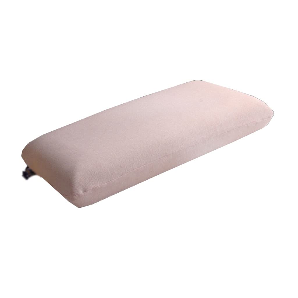 **LYUN Memory Foam Pillow for Back, Stomach & Side Sleepers - Soft & Supportive Bed Pillow (Pink) - Ideal for Home, Travel & Office Use**