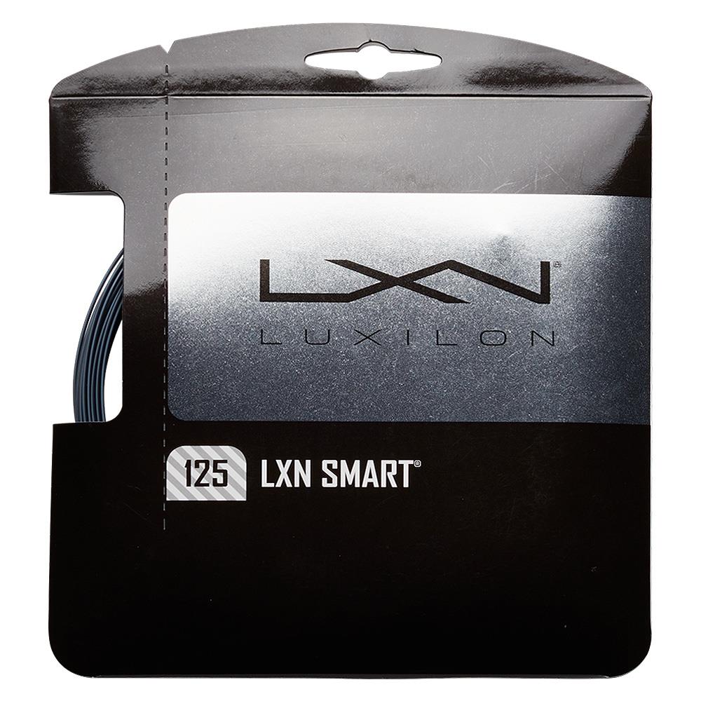 Luxilon Smart 125 Black Tennis String Set - Premium Performance for Competitive Play & Training
