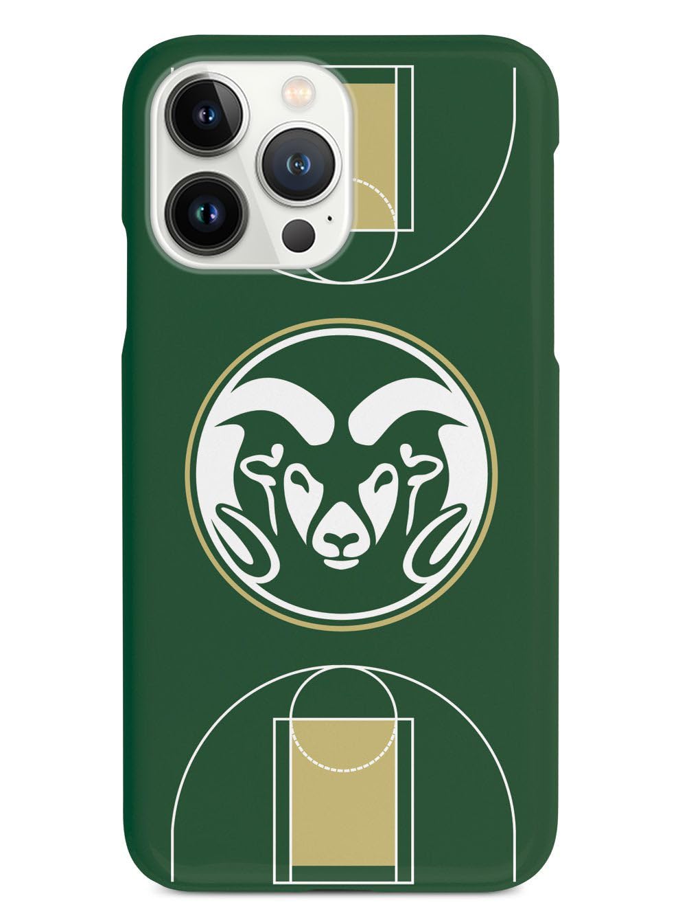 3D Textured iPhone 15 Pro Max Case with Rubber Bumper - Protective Cover for Apple iPhone 15 Pro Max - Colorado State Rams Basketball Design - Perfect for Sports Fans and Daily Use