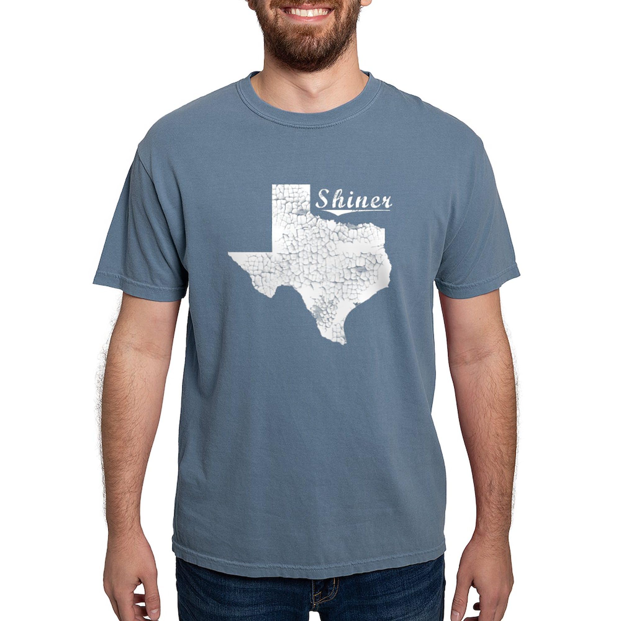 Vintage Shiner Texas T-Shirt for Men - Comfort Colors Soft Cotton Tee - Perfect for Casual Wear, Travel & Texas Pride Gifts