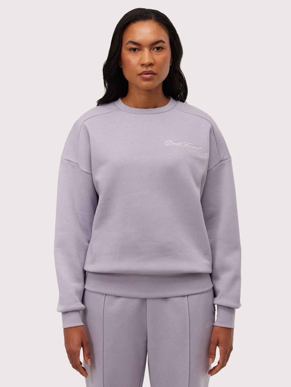 Desta Script Graphic Crew Neck Sweatshirt | Trendy Cotton Pullover for Men & Women | Perfect for Casual Wear, Street Style & Everyday Comfort