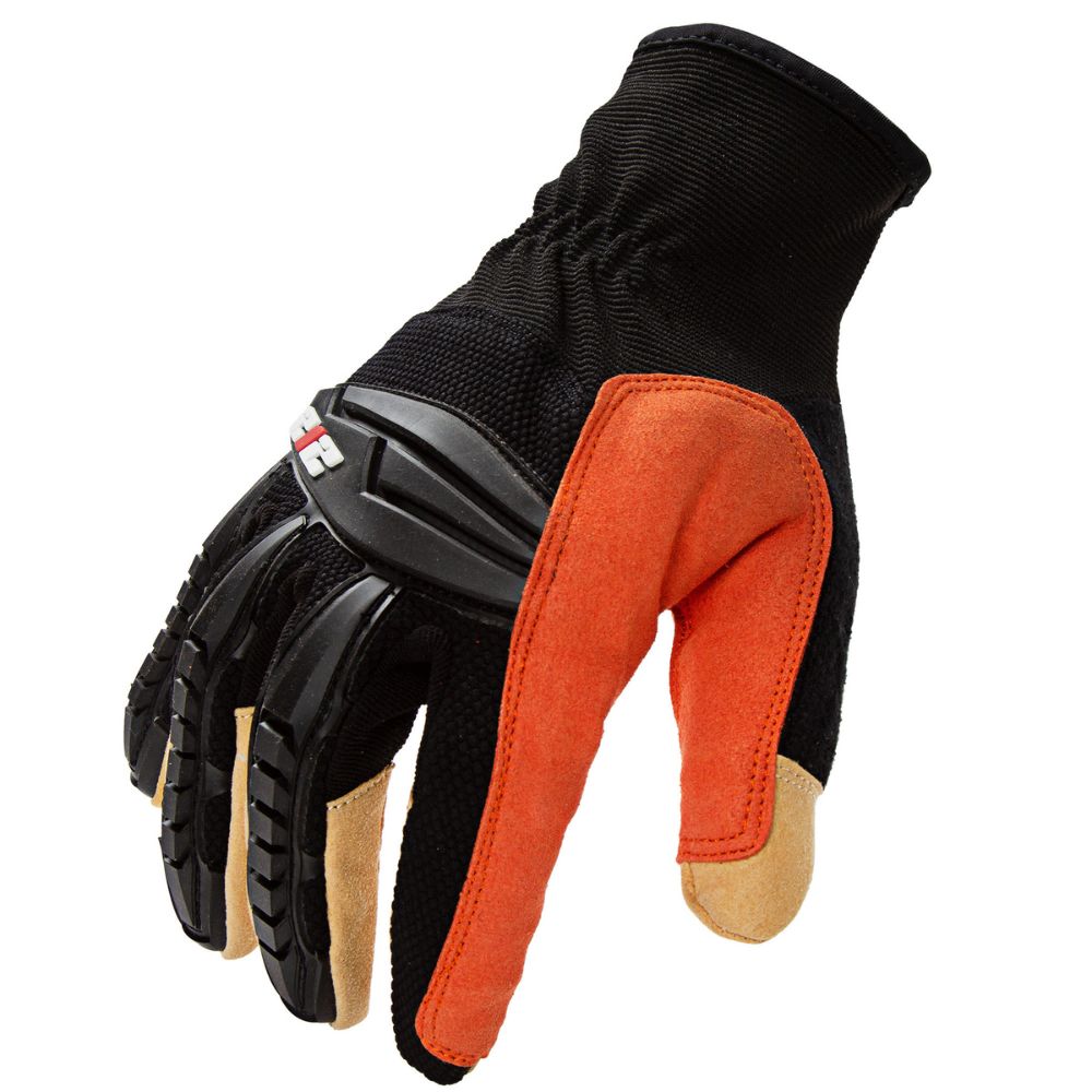 212 Performance TKNR 05 012 Needle Puncture Resistant & Impact Protective Work Gloves - 2XL Black - Ideal for Construction, Warehouse & Industrial Safety Use