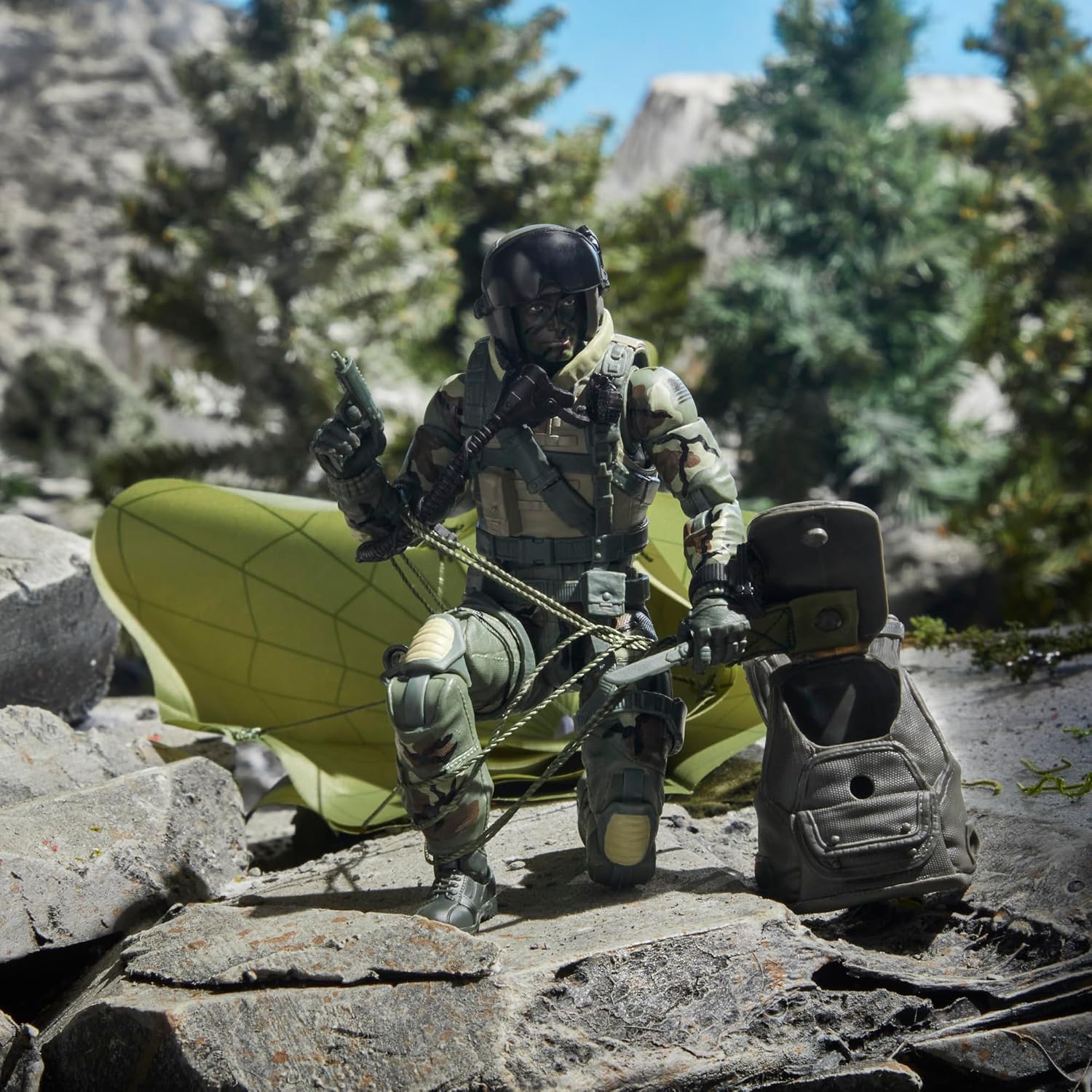 G.I. Joe Classified Series 60th Anniversary 6-Inch Action Figure - Pilot HALO Jumper Collectible Toy for Adults | Perfect for Display, Collection & Military-Themed Dioramas