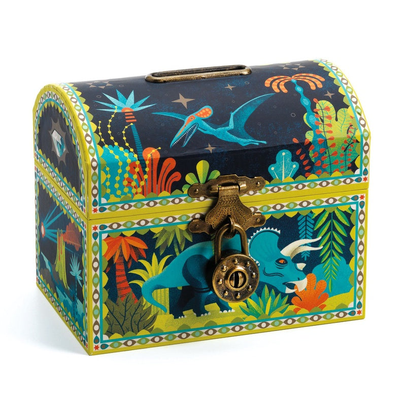 Dinosaur Money Box - Fun & Educational Piggy Bank for Kids - Perfect for Saving Coins & Teaching Financial Responsibility | Ideal for Birthday Gifts & Classroom Rewards