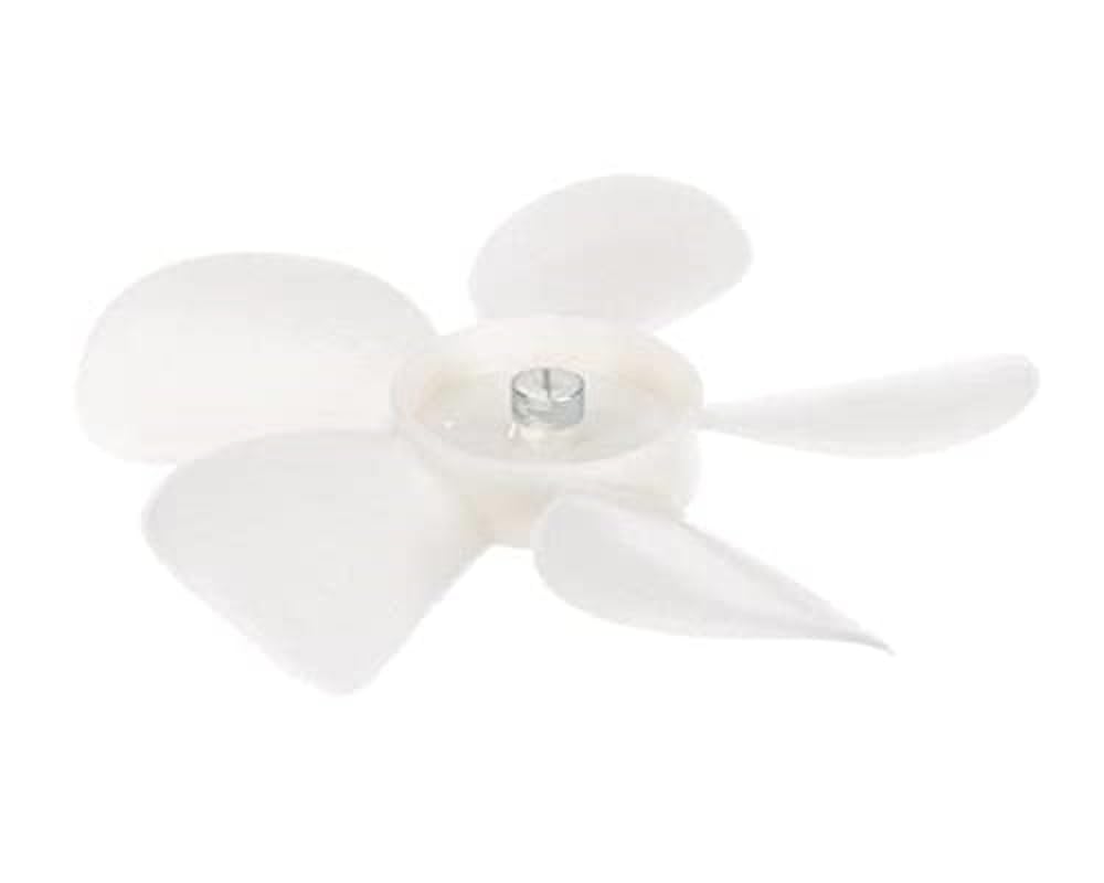H&K International 4 Inch 5 Fin Plastic Fan Blade Replacement - Ceiling Fan Spare Part for Home, Office & Outdoor Use