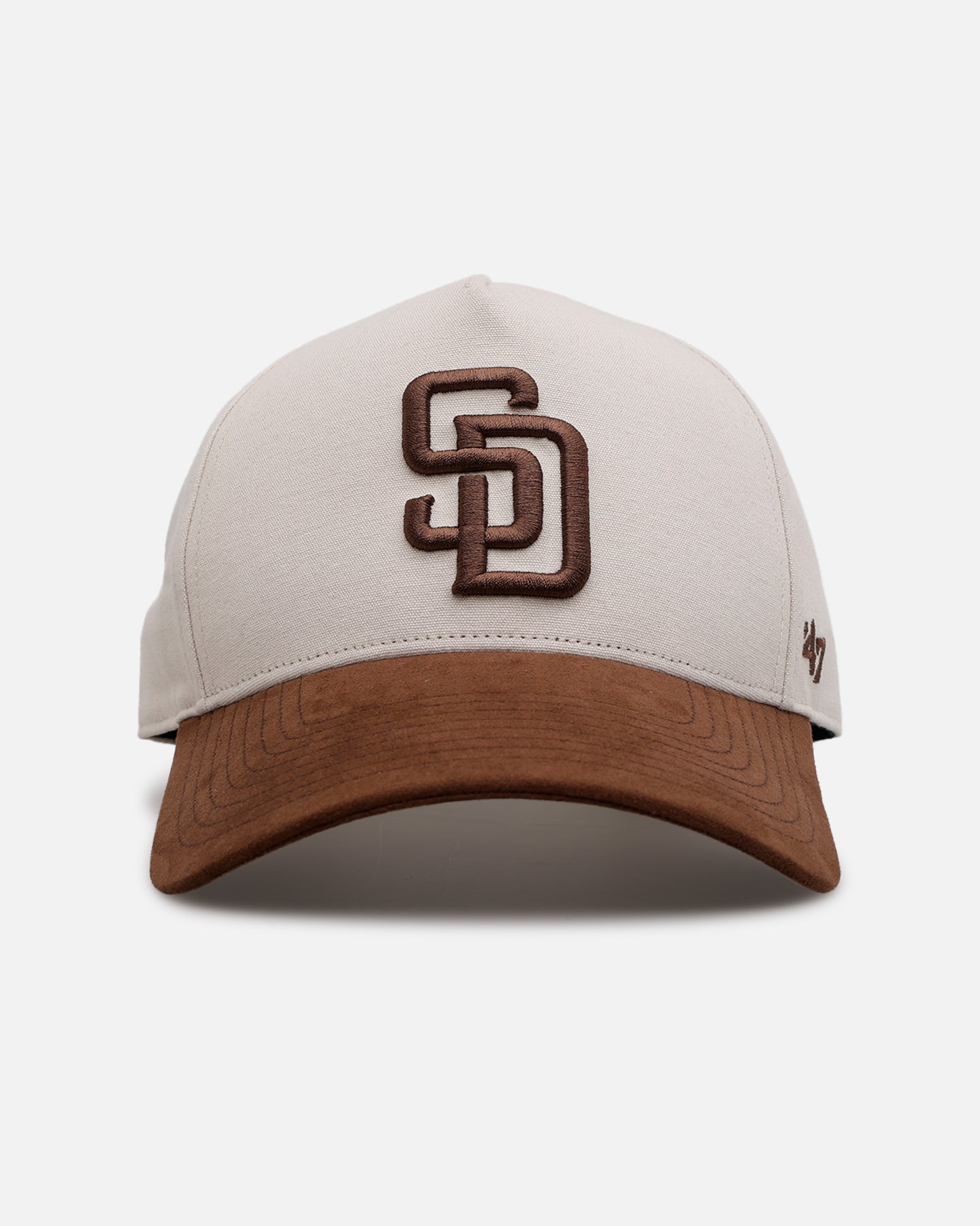 47 Brand San Diego Padres 'Coconut' Snapback Hat - Adjustable Baseball Cap for Men & Women - Perfect for Baseball Games, Streetwear Fashion & Casual Outfits